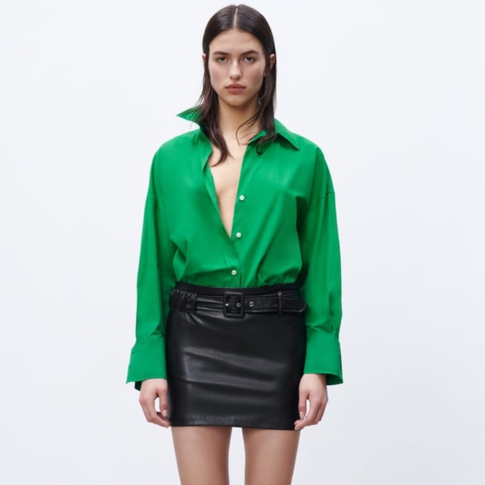 Zara Poplin Shirt